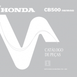 本田1998-2000HONDA_CB500零件图