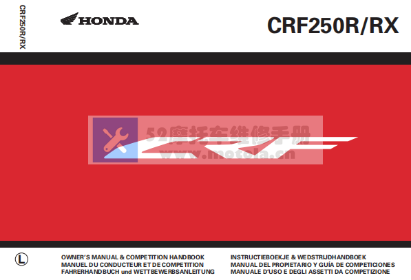 本田2020HONDACRF250R_CRF250RX维修手册插图