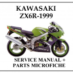 1998-1999川崎ZX-6R维修手册
