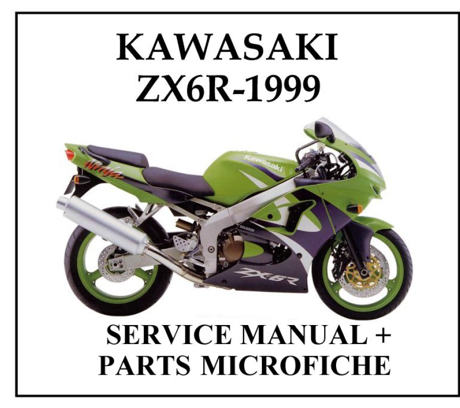 1998-1999川崎ZX-6R维修手册插图