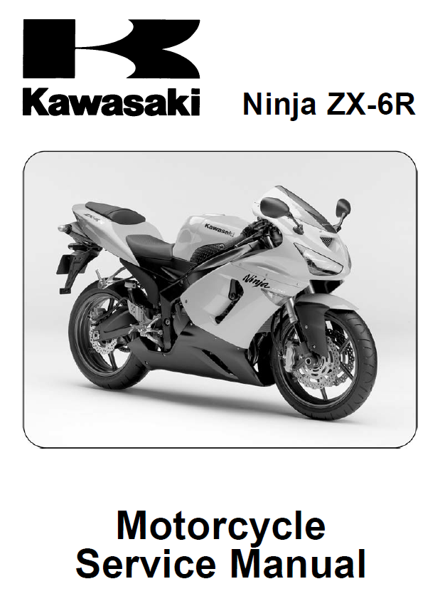 2005-2006川崎ZX-6R维修手册插图