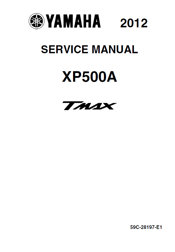 雅马哈2012yamaha_tmax_xp500a维修手册TMAX530TMAX500插图