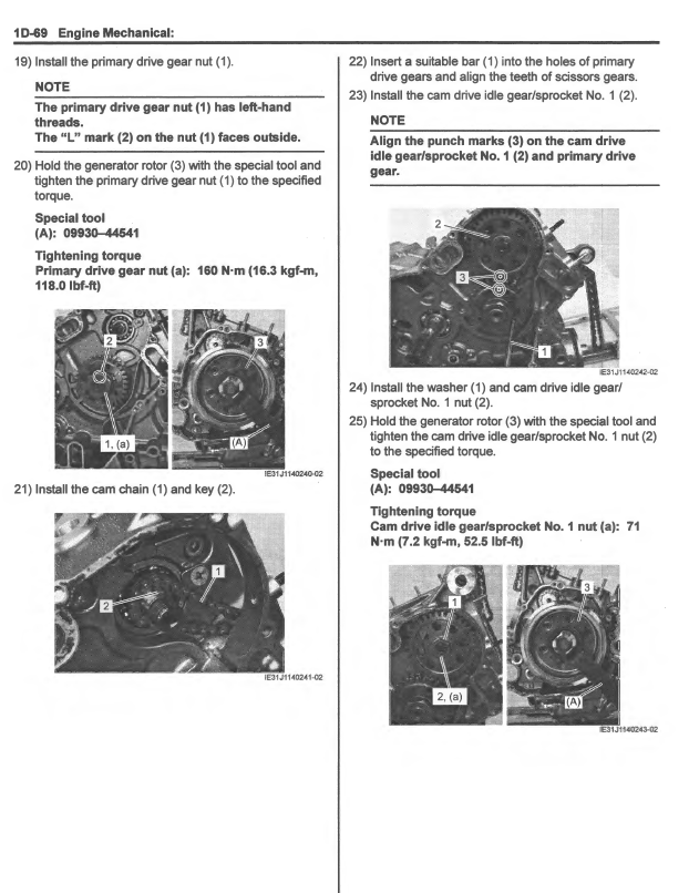 2020-2021铃木DL1050维修手册插图2