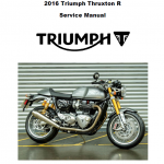 凯旋2016Triumph_ThruxtonR_T120维修手册凯旋T120