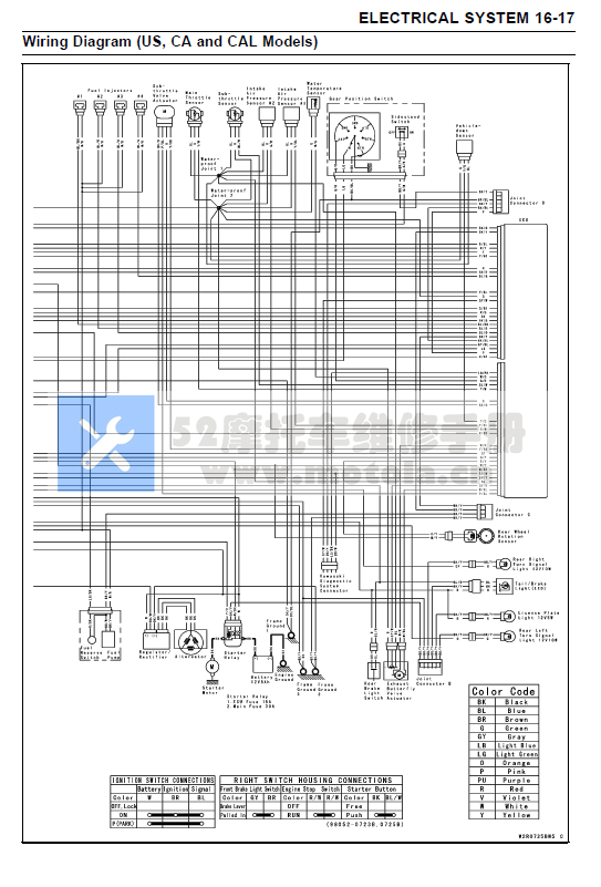 2013-2018川崎ZX-6R维修手册636插图3