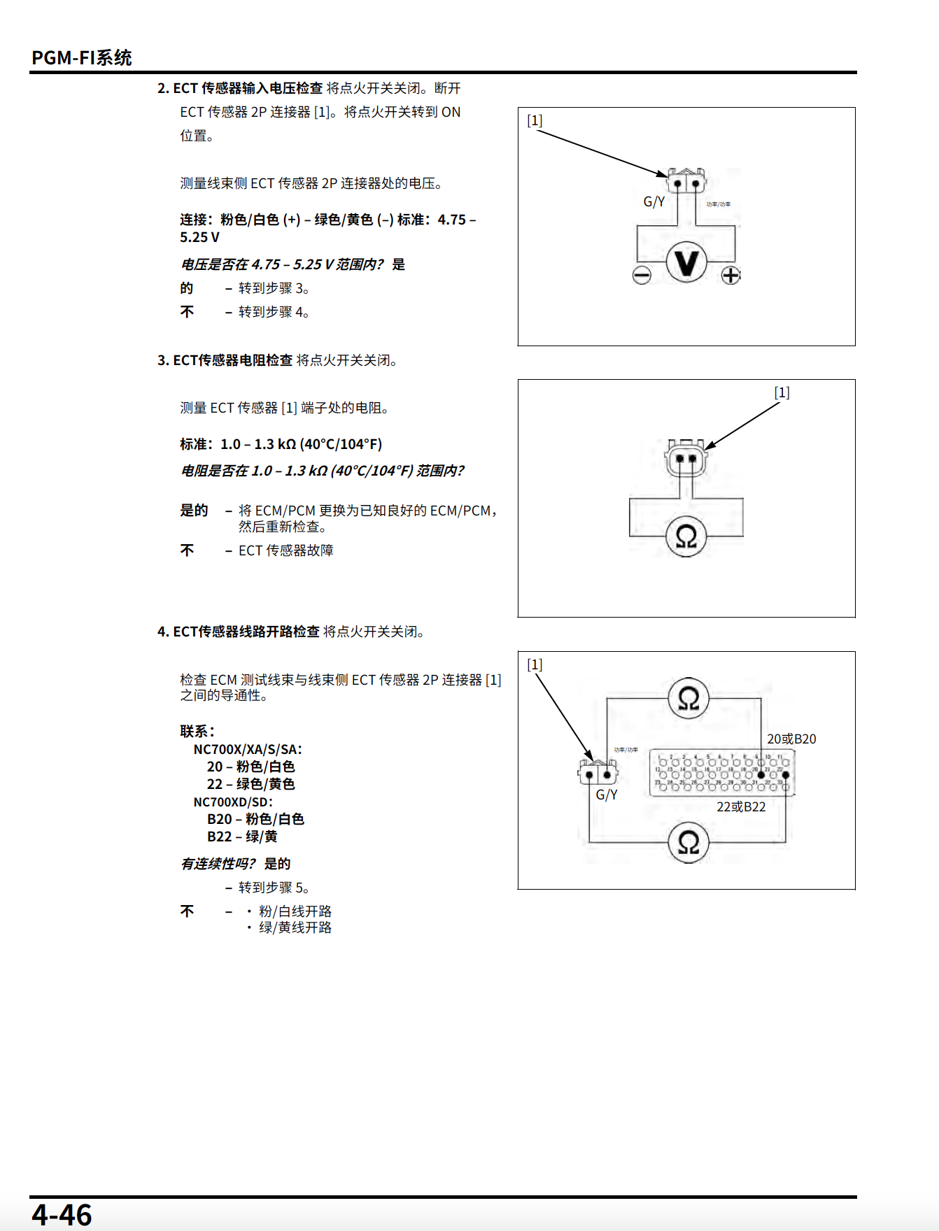 简体中文版2012-2013本田NC700X和本田NC700S服务手册插图4