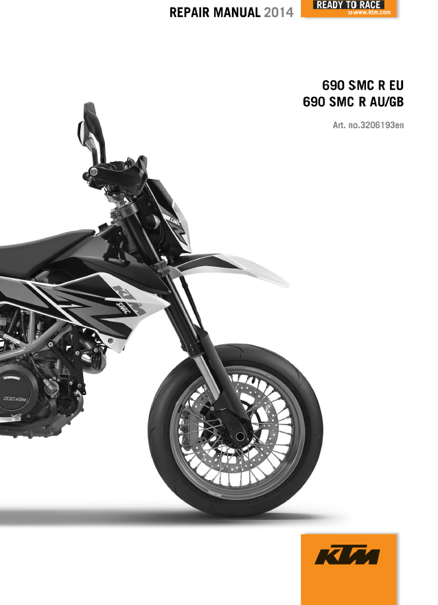 2014KTM690SMC690维修手册插图