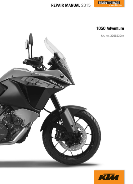 2015KTM1090Adventure维修手册插图