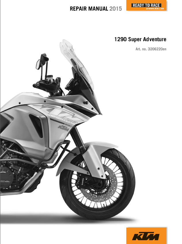 2015KTM1290SuperAdventure维修手册KTM1290ADVS插图