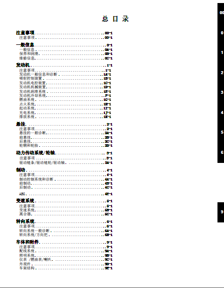 原厂版豪爵铃木GSX250R维修手册GSX250RA插图