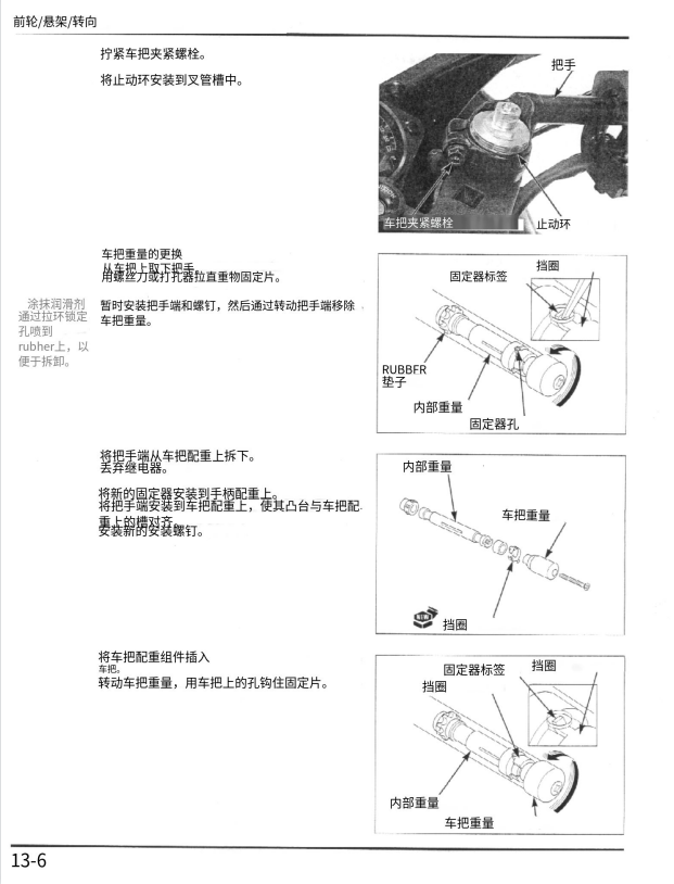 中文版2001-2003本田CBR600F4i维修手册插图