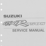 1993年-1995铃木GSX-R750W维修手册