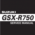2006-2007铃木GSX-R750维修手册GSX750，铃木K6中R，铃木K7中R