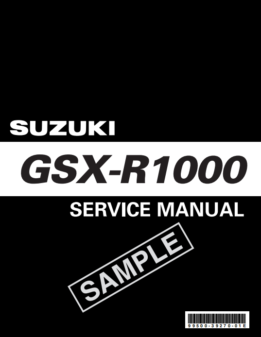 2005-2006铃木GSX-R1000K5K6铃木K5大R铃木K6大R维修手册通用GSXS1000铃木大r插图