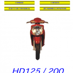 Sym三阳HD125HD200维修手册
