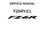 2008-2009雅马哈fz6rc维修手册