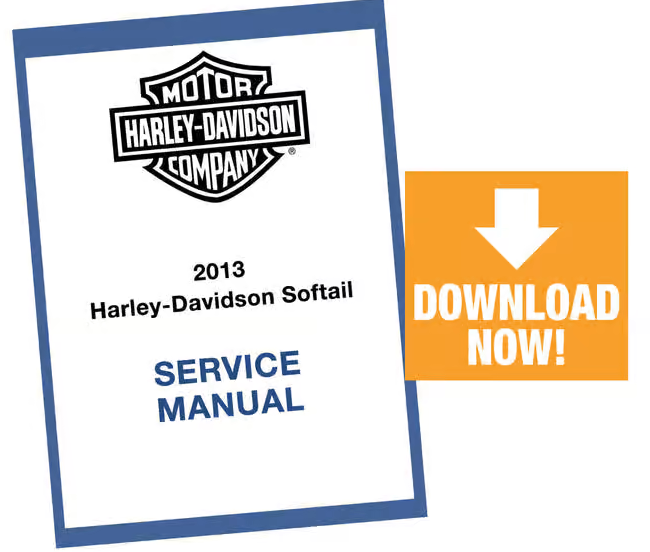 2013哈雷戴维森Softail车系维修手册和电气诊断手册插图