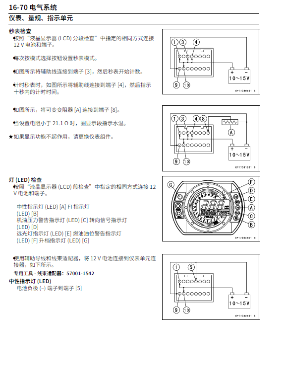 简体中文版2005-2006川崎ZX-6R维修手册插图3
