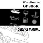 雅马哈gp800r维修手册摩托艇