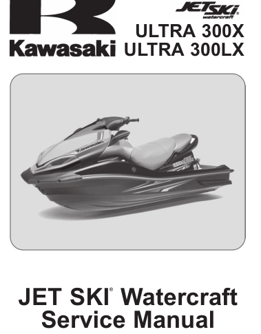 摩托艇2011川崎ULTRA300X 维修手册Kawasaki ultra300x川崎300X摩托艇插图