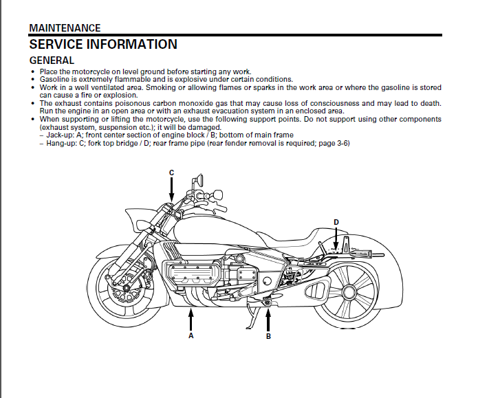 2004-2005本田北欧女神NRX1800维修手册 HondaNrx 1800ValkyrieRune插图