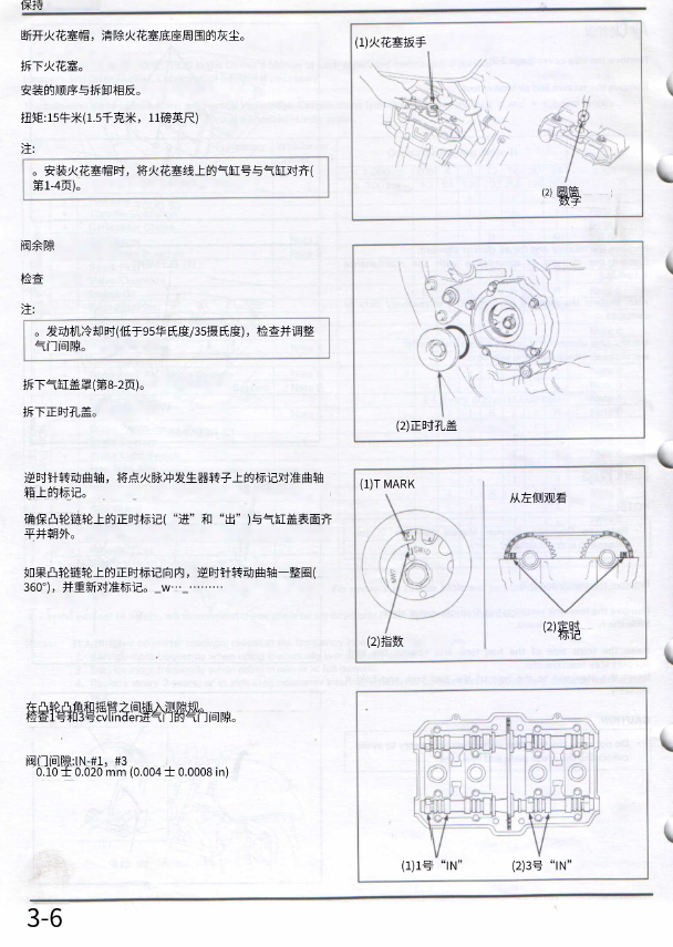 简体中文版1994-1996本田CB1000维修手册插图2