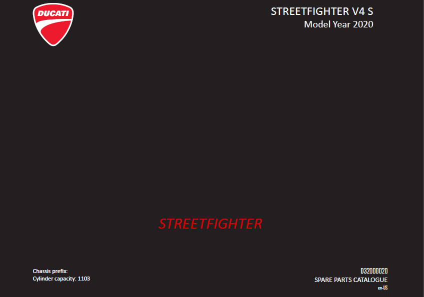 2020杜卡迪街霸V4S零件目录备件目录Streetfighter_V4S_PartsDiagram插图