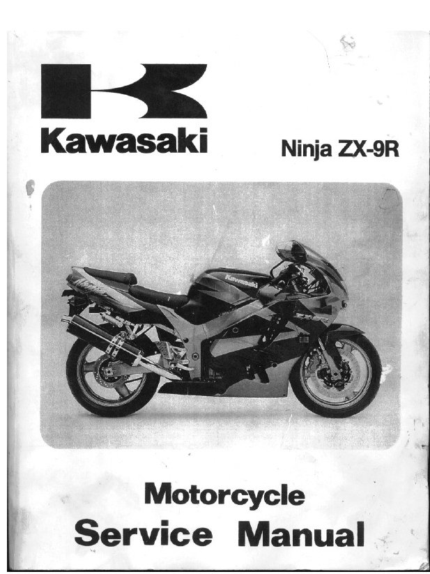 1994-1997川崎ZX-9R维修手册插图