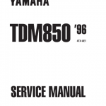 1996-1999雅马哈TDM850维修手册YamahaTDM850rv维修手册