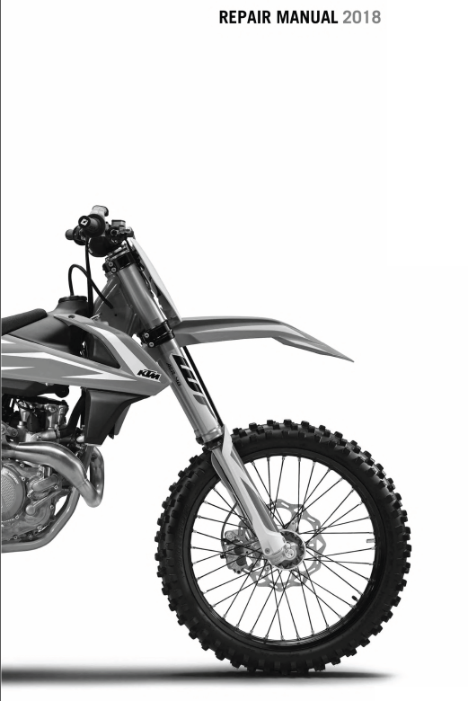 2018KTM450SXF XCF维修手册插图