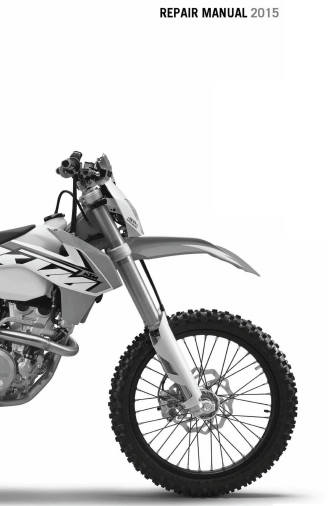 2015KTM350EXC-F350XCF-W350维修手册