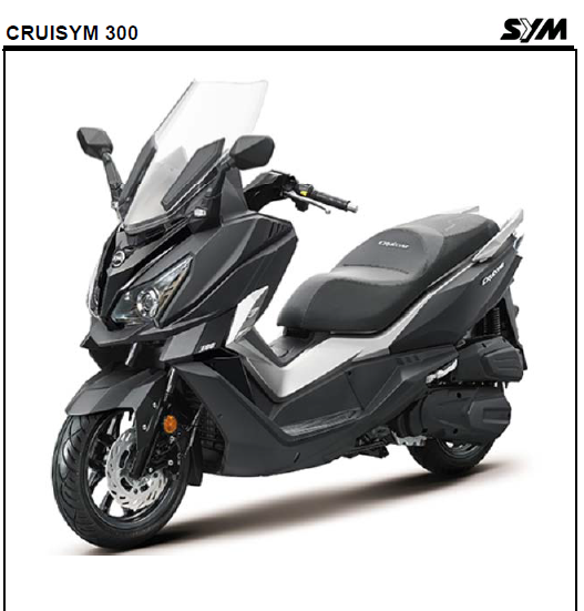 三阳巡弋300零件手册零件目录Cruisym300零件手冊