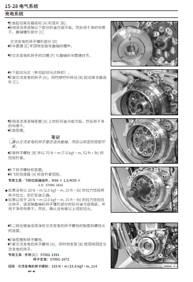 简体中文版2011-2017川崎W800维修手册插图2
