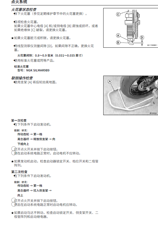 简体中文版2016-2020川崎ZX-10R维修手册大牛ninjaZX-10R插图