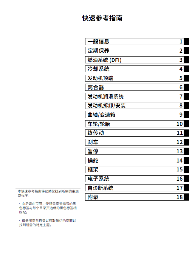 简体中文版2016-2020川崎ZX-10R维修手册大牛ninjaZX-10R插图1