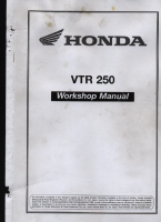 本田VTR250维修手册