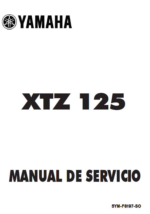 雅马哈XTZ125维修手册
