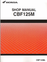 本田CBF125M9维修手册