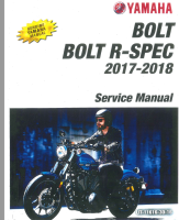 2017-2018雅马哈Bolt R-Spec维修手册BoltR-Spec
