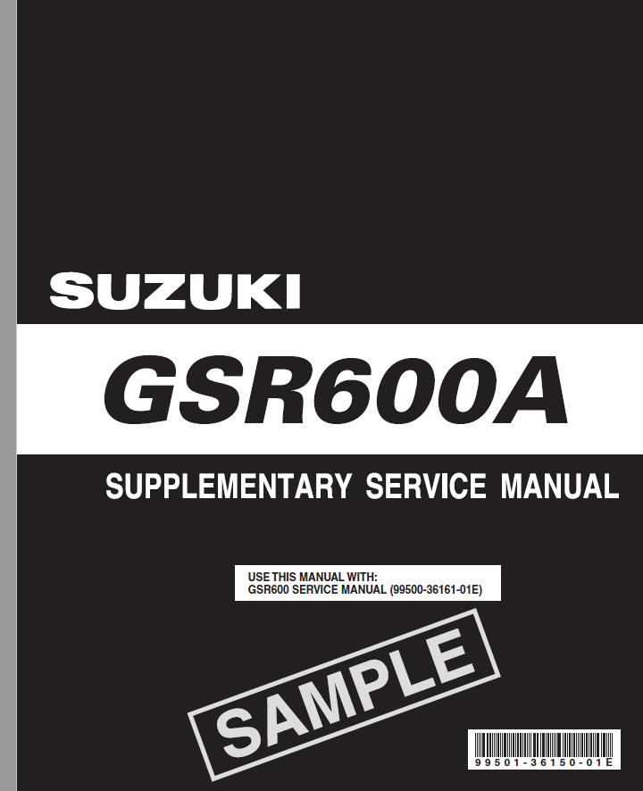 2006铃木GSR600维修手册ABS通用GSR400ABS插图