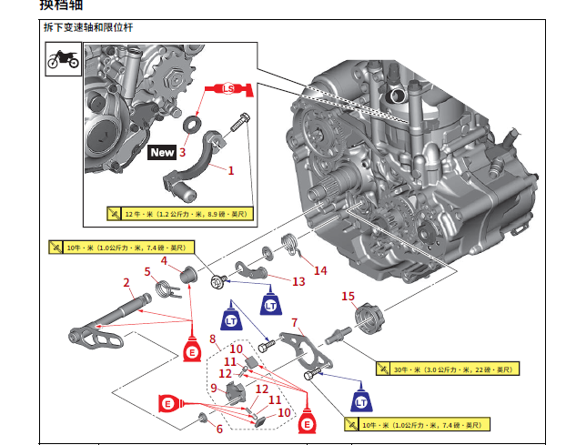 简体中文版2021雅马哈WR250F维修手册插图5