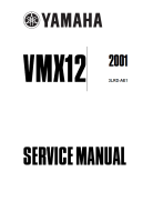 1985-2007雅马哈VMax1200维修手册VMX1200雅马哈大魔鬼