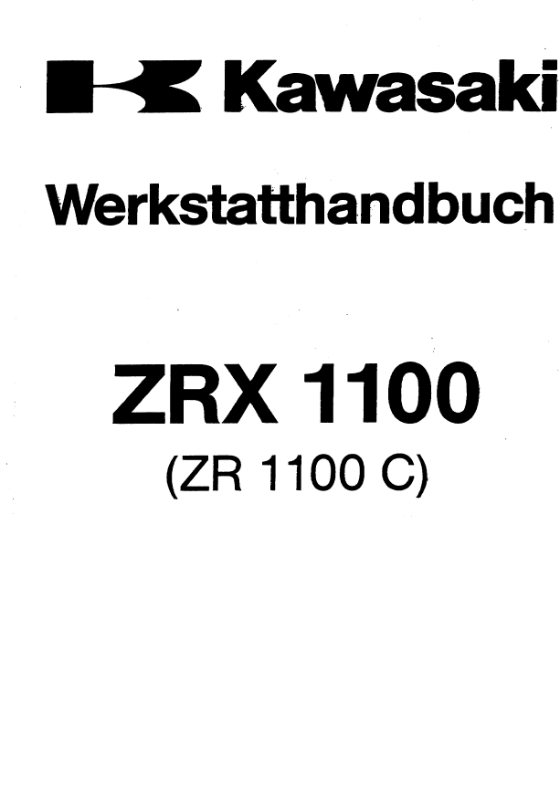 川崎ZRX1100维修手册插图2