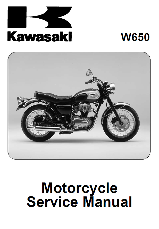 1999-2008川崎W650维修手册插图