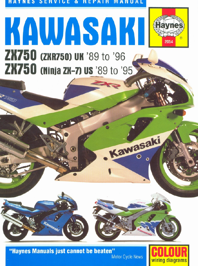 川崎ZXR750维修手册插图2