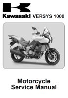 2010-2014川崎Versys1000维修手册异兽1000