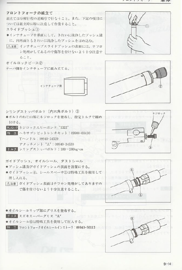 铃木RF400维修手册及备件目录插图1