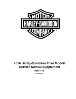 2016哈雷戴维森TOURING车系TrikeModels三轮车系补充服务手册旅行车系