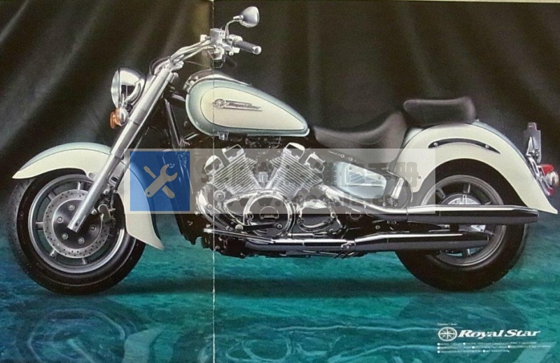 1999-2013雅马XVZ1300维修手册皇家之星插图1