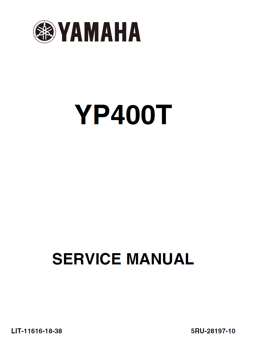 2007雅马哈YP400T维修手册 GRAND MAJESTY400,玛杰斯400插图2